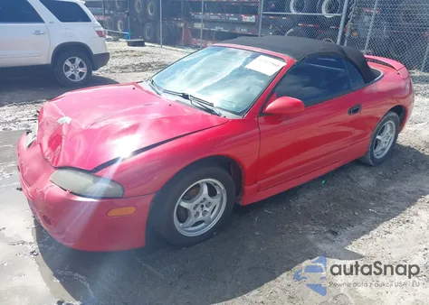 1999 Mitsubishi Eclipse Gs из США, поврежденный, VIN 4A3AX35G4XE019197